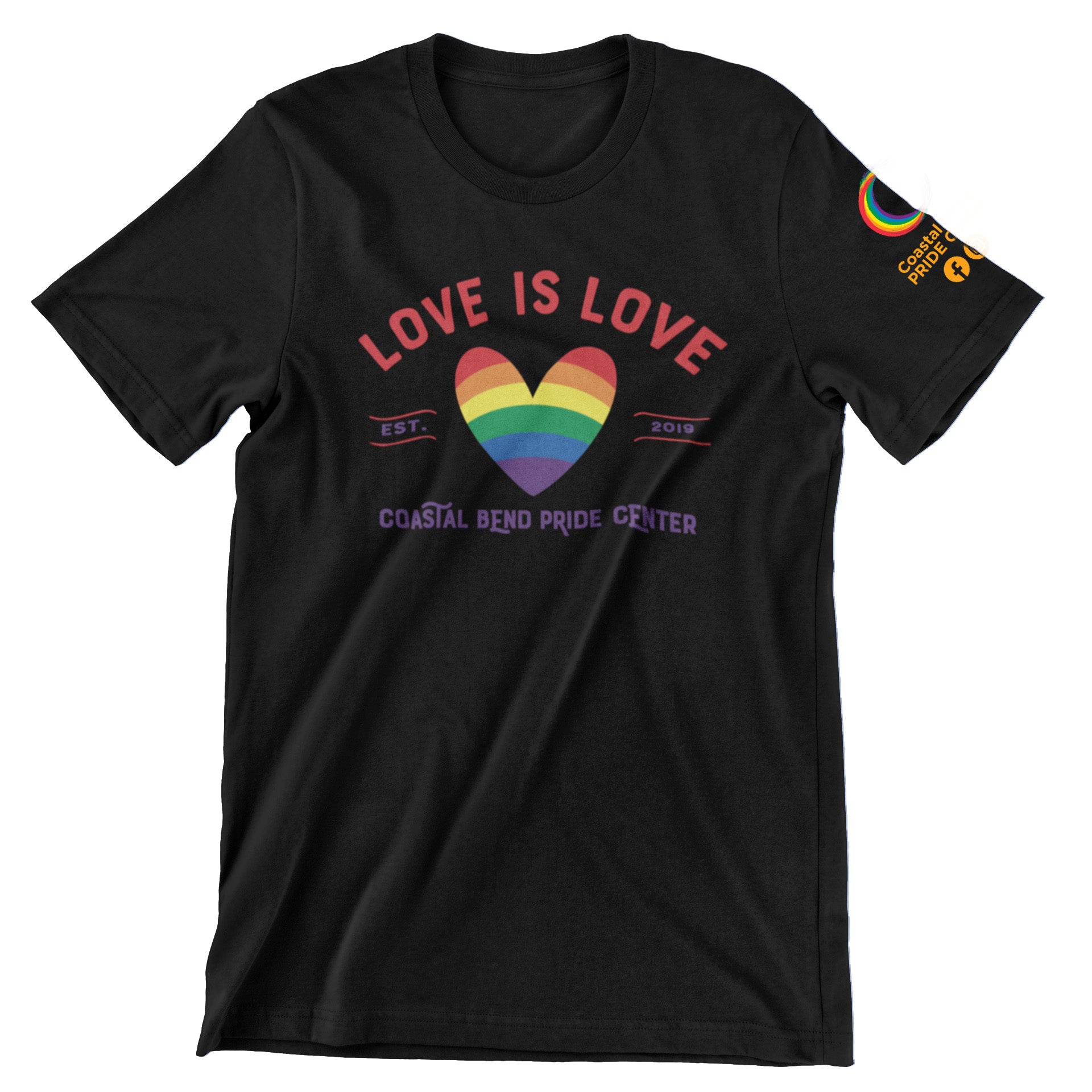 Love is Love T-Shirts - Coastal Bend Pride Center
