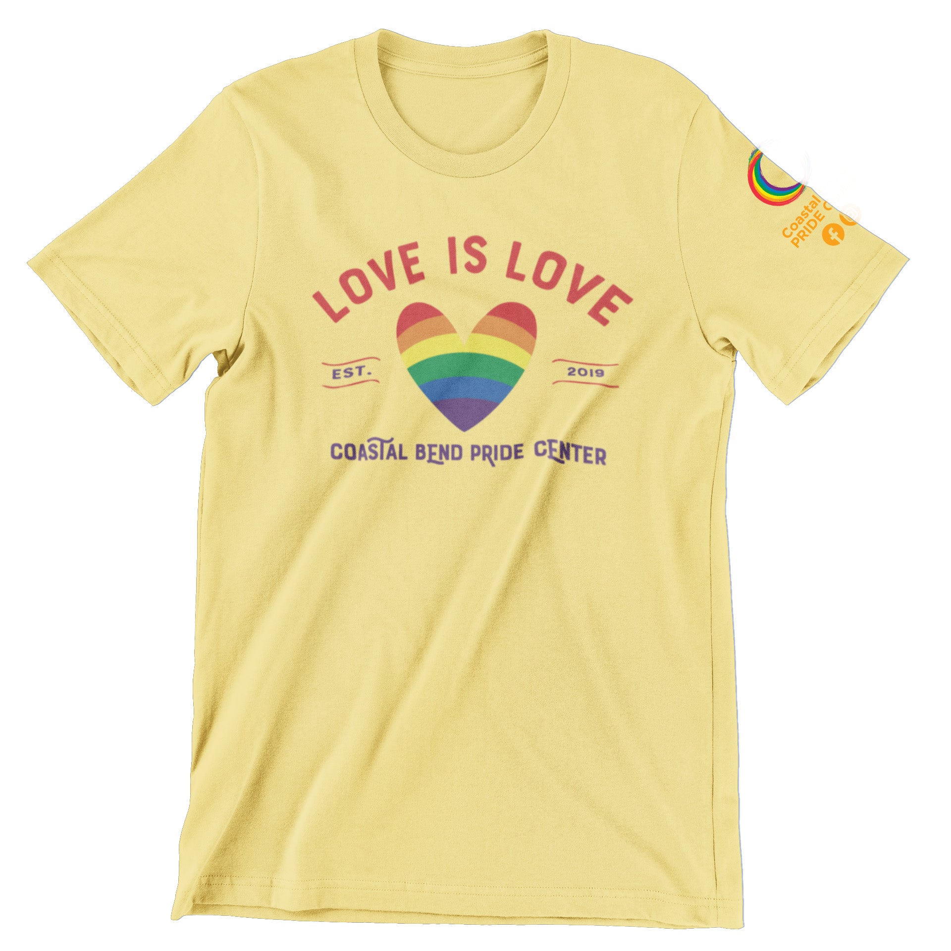 Love is Love T-Shirts - Coastal Bend Pride Center