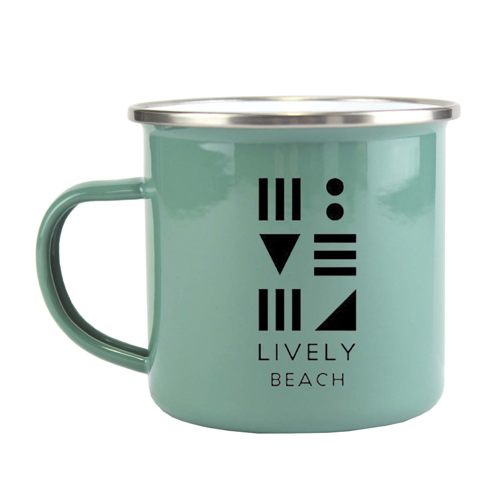 Lively Beach Campfire Mug