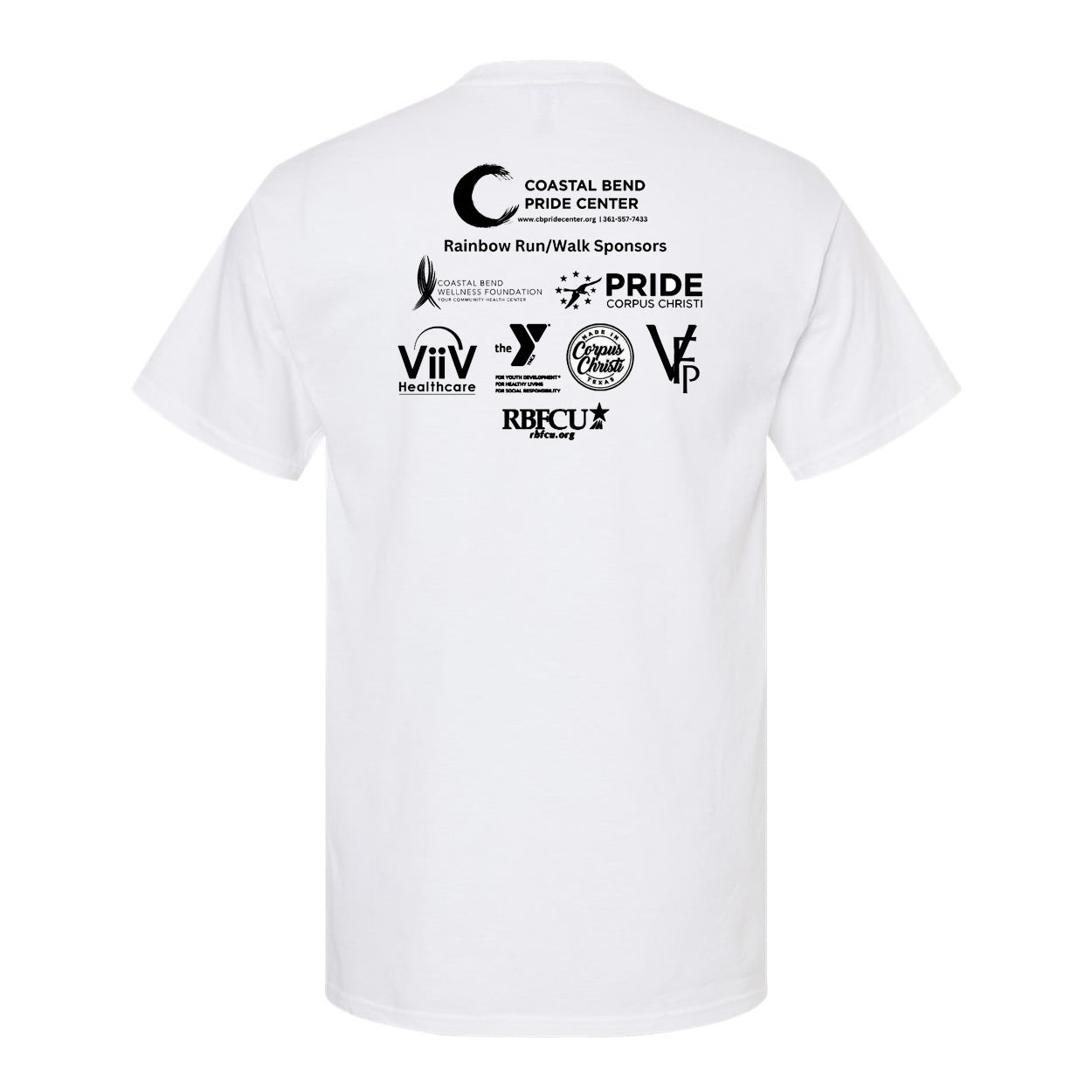 Rainbow Run T-Shirts 2023 - Coastal Bend Pride Center