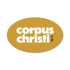 Corpus Christi Retro Decal/Sticker