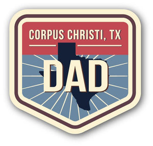 Corpus Christi Dad Decal