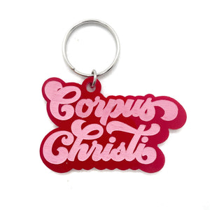 Corpus Christi Vibe Acrylic Keychain