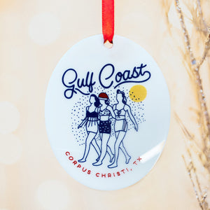 Gulf Coast Girls Holiday Ornament