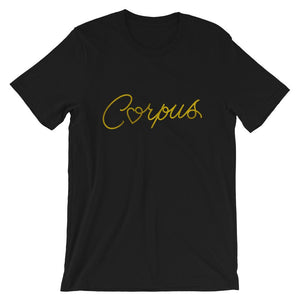 Corpus Heart T-Shirt - Metallic Gold