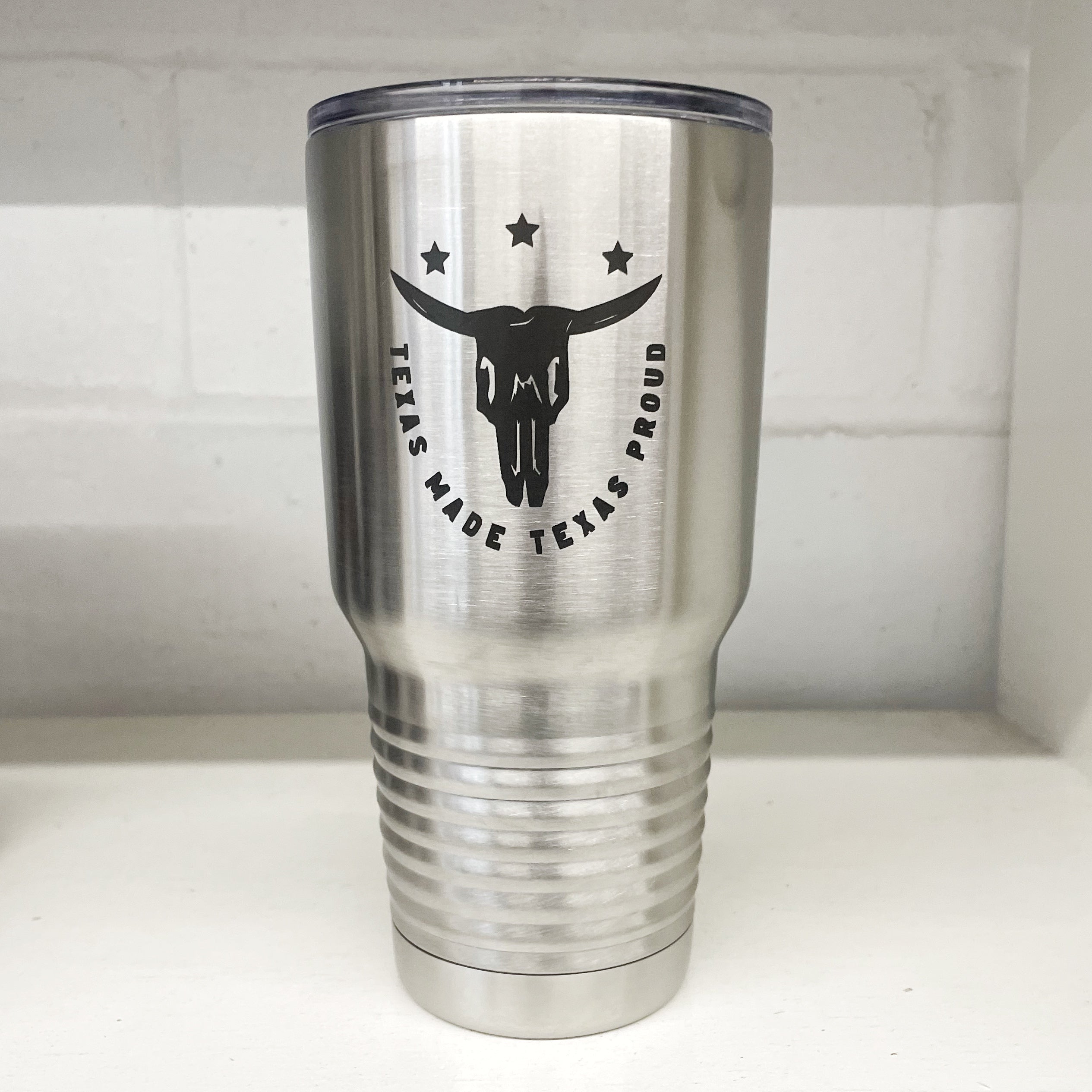 Texas Skull Insulated Tumbler - 30oz