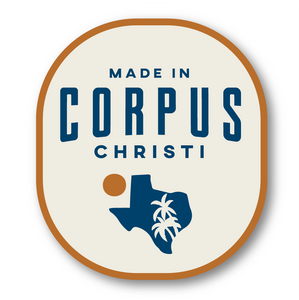 Made in Corpus Christi Badge Decal/Sticker