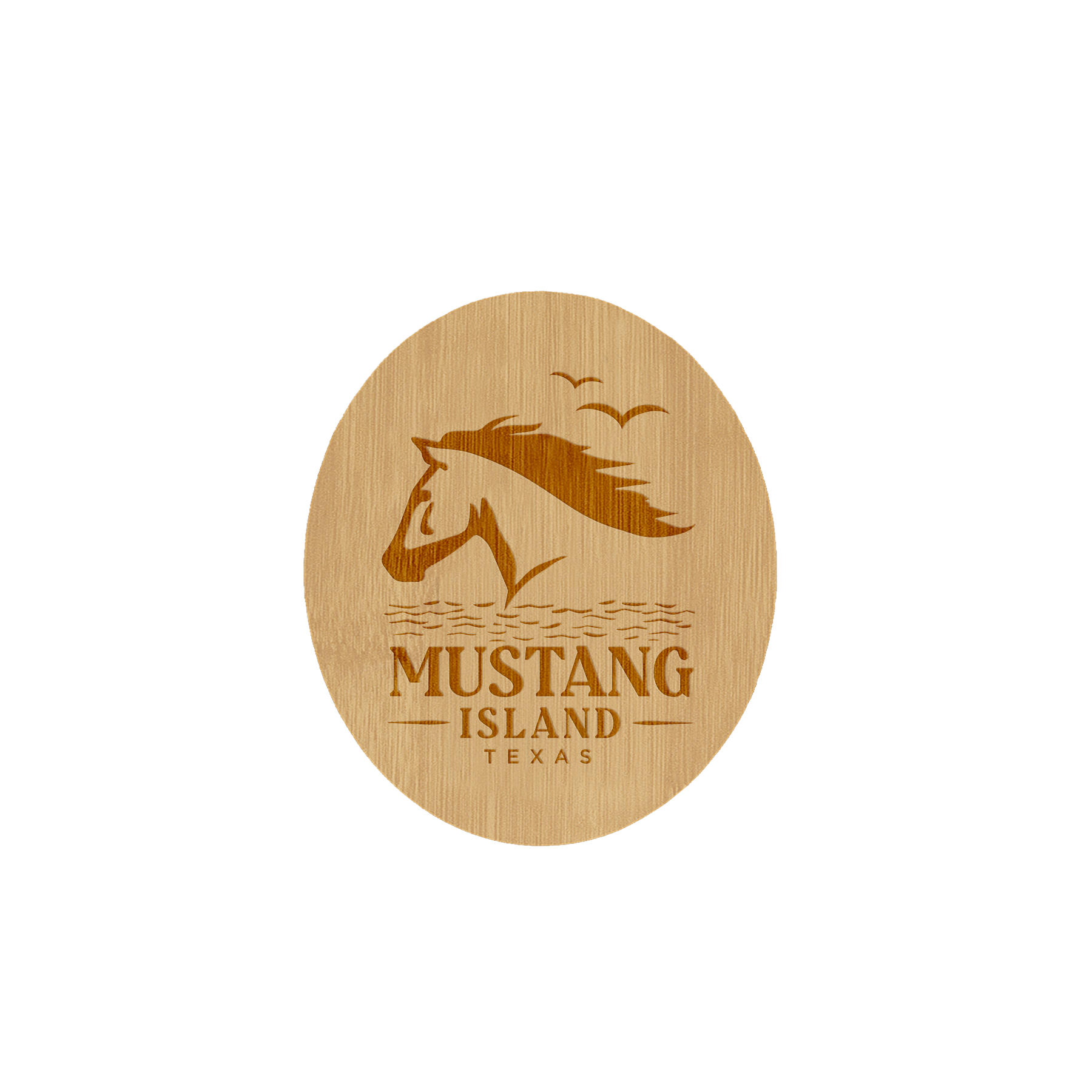Mustang Island Magnet