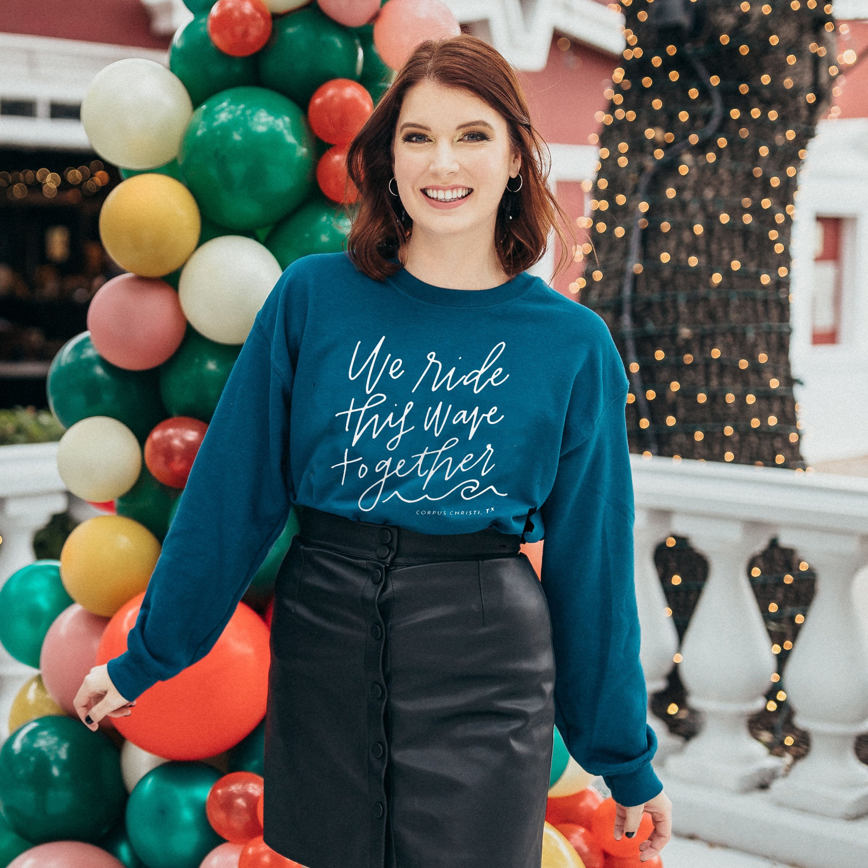 Ride This Wave Crewneck Sweatshirt