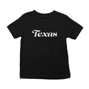 Texas Toddler Retro Type T-shirt