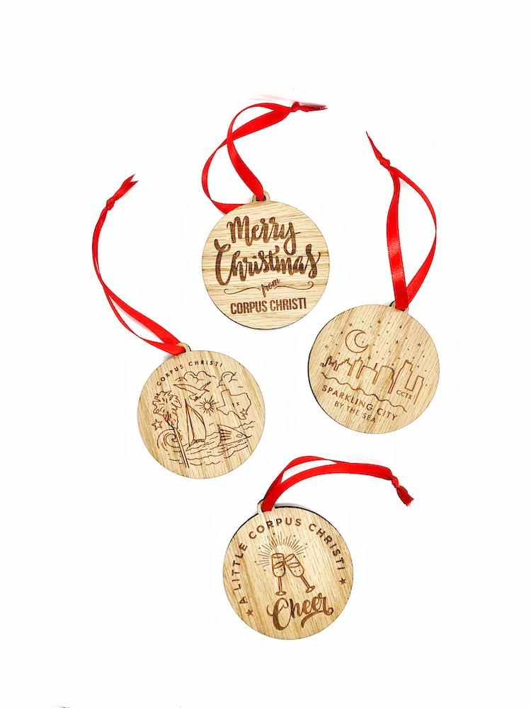 Corpus Christi Wooden Ornaments