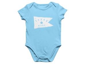 Texas Made Pennant Onesie