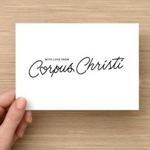 With Love from Corpus Christi Postcard